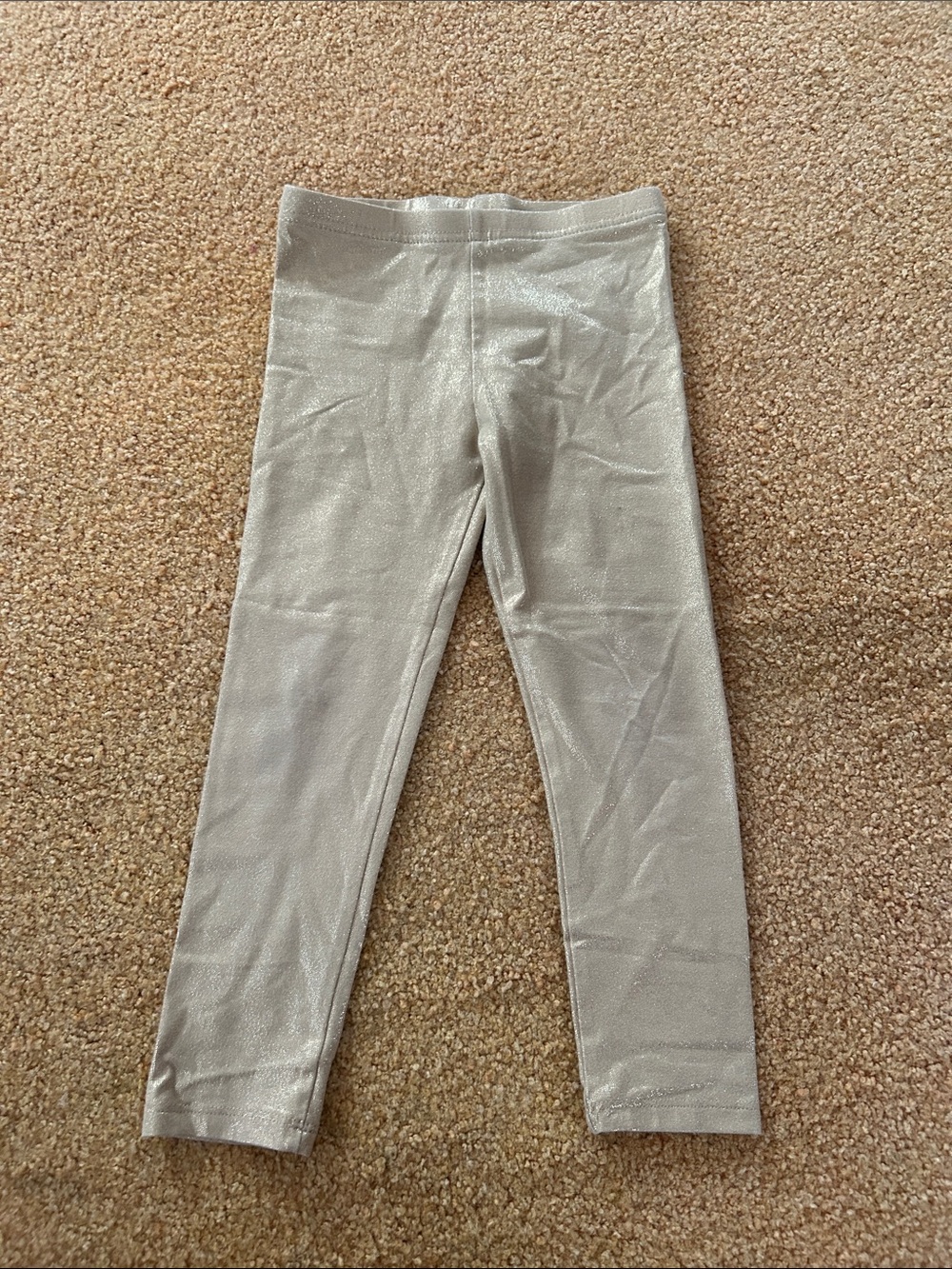 Garanimals Shimmer Ivory Metallic Leggings